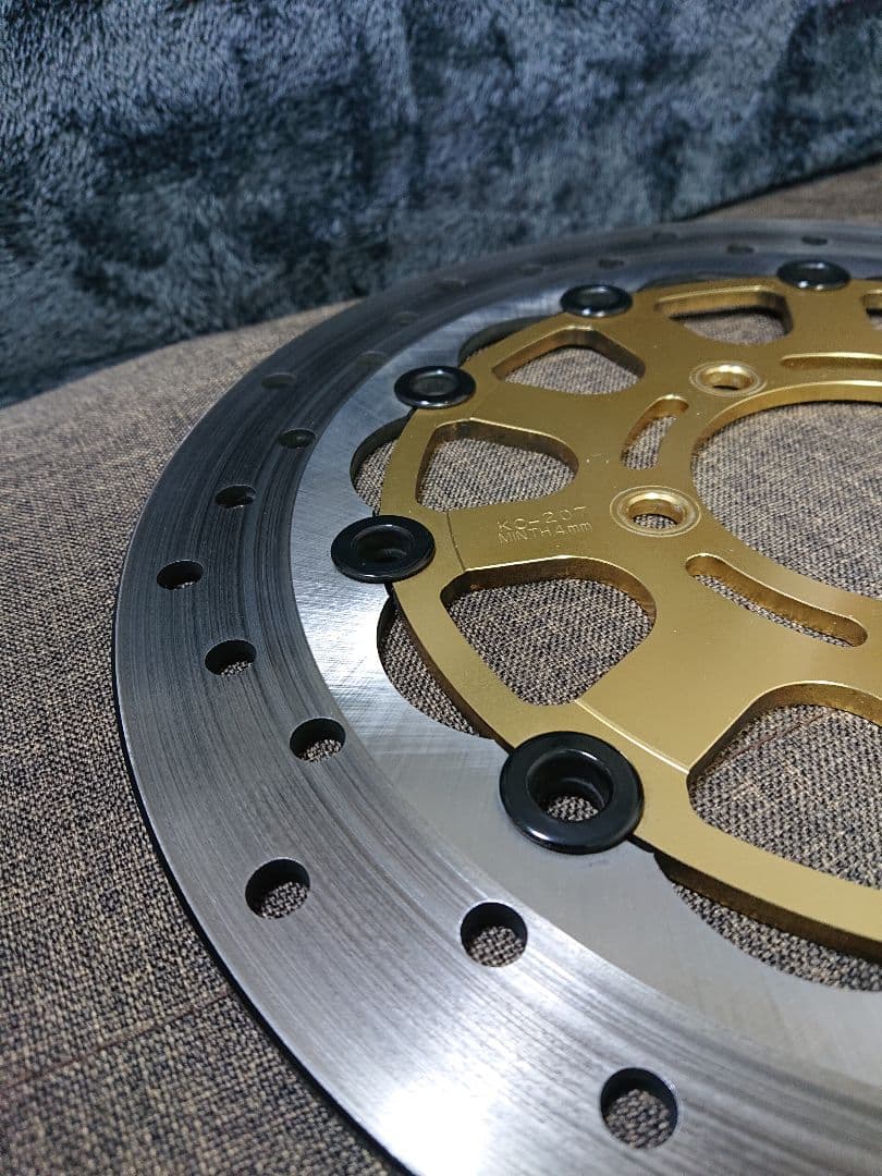 【最終価格】SUNSTAR ブレーキディスク KC-207 2枚セットUSED品