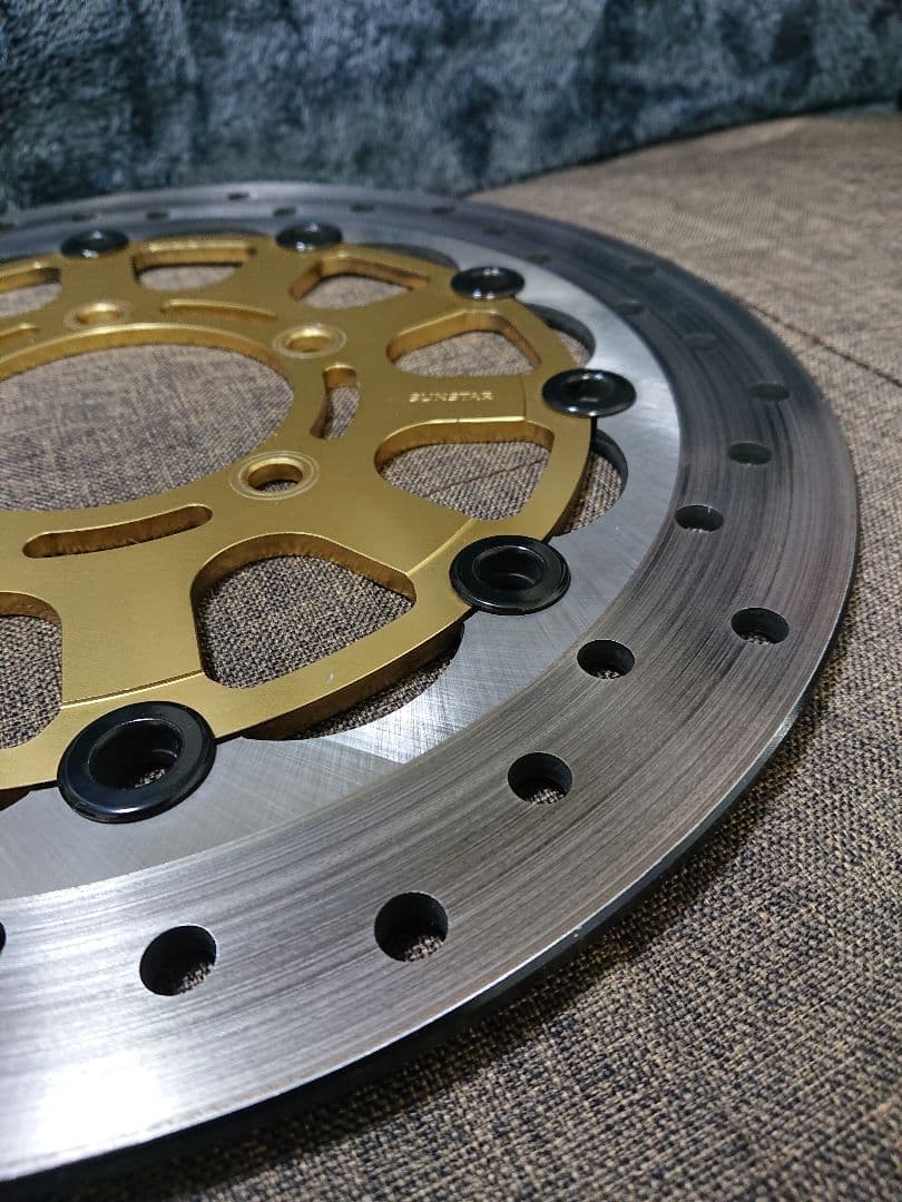【最終価格】SUNSTAR ブレーキディスク KC-207 2枚セットUSED品