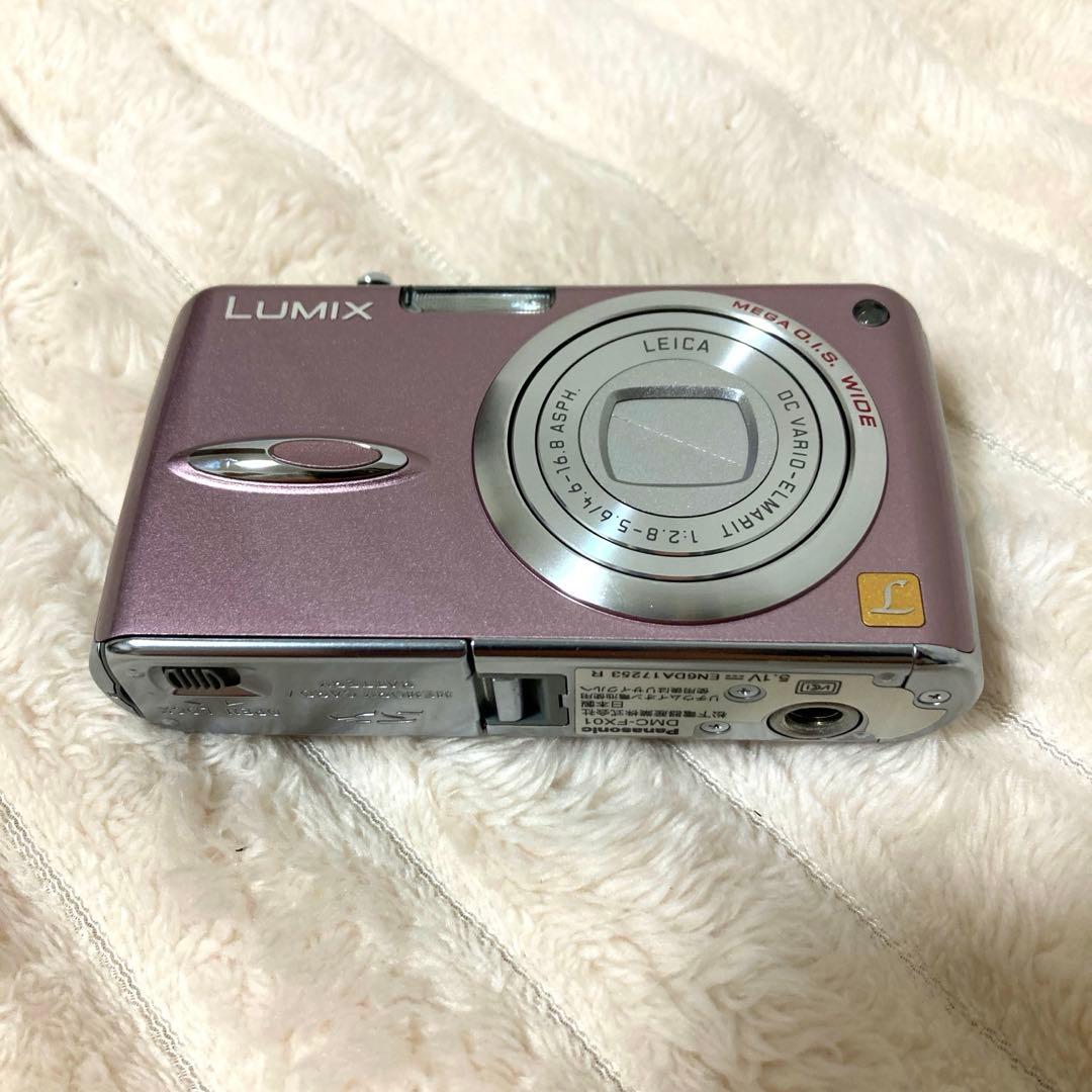 LUMIX DMC-FX01 ピンク コンパクトデジタルカメラ