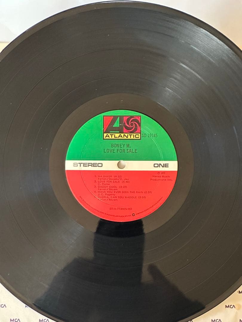 boneyM／LOVE FOR SALE 最高傑作盤★