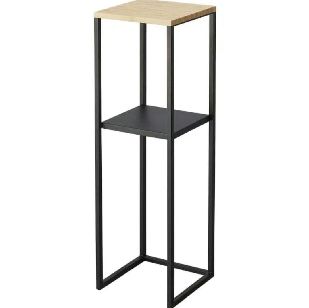美品 山崎実業 tower サイドテーブル 加湿器スタンド　スタンド 棚 ラック
