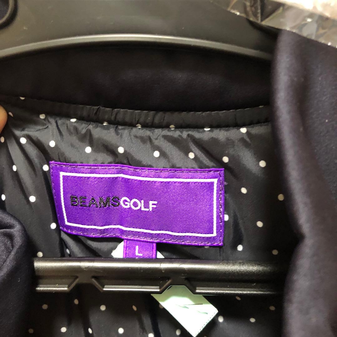 （美品クリーニング済）BEAMS GOLF メンズ ダウンベスト L