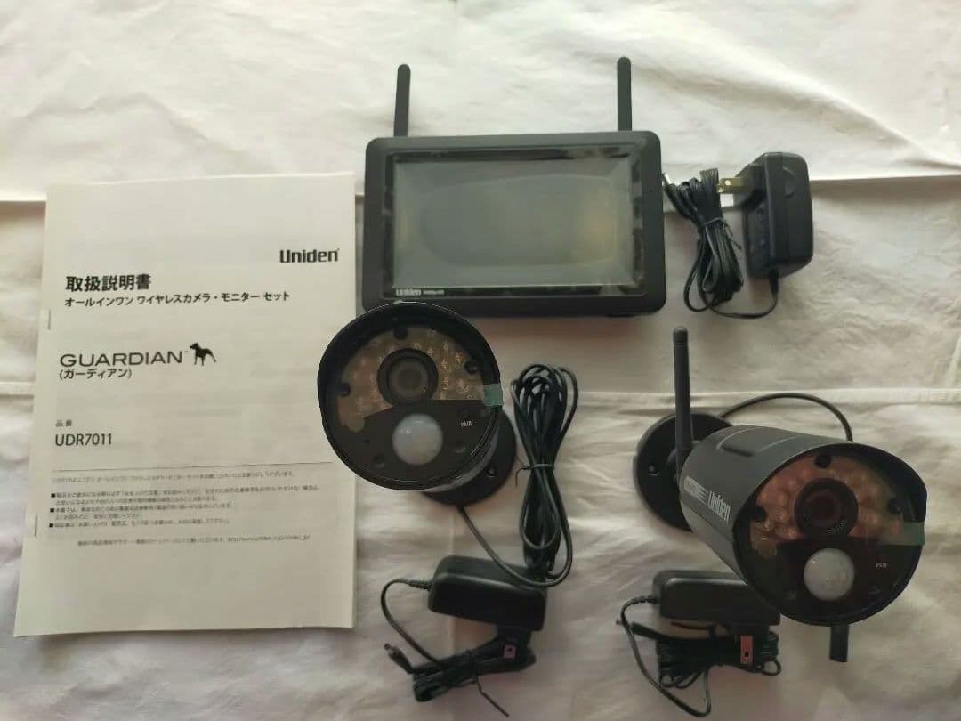 Uniden ワイヤレスカメラモニターセット UDR7011
