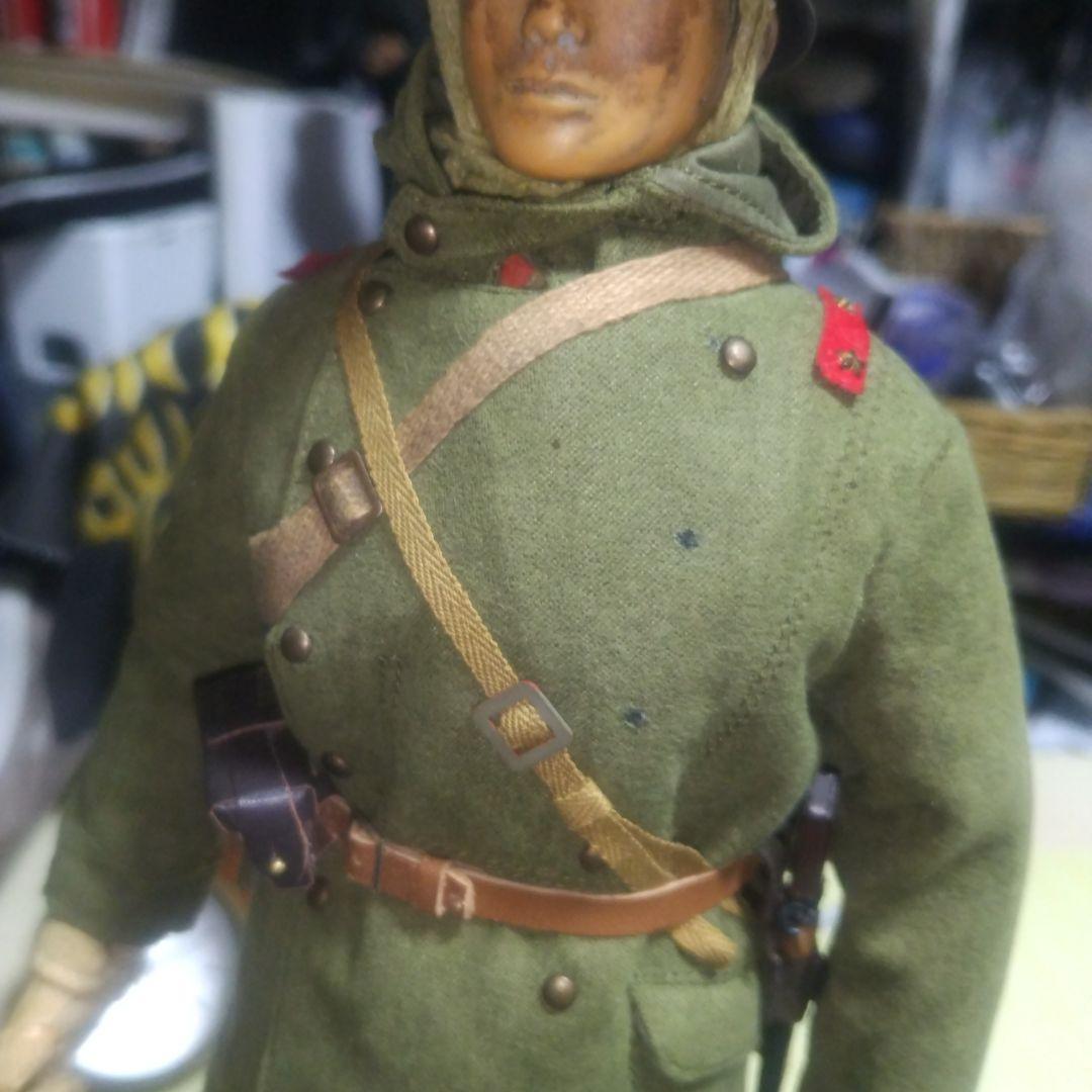 申戌や日本帝国陸軍歩兵冬季兵装ミリタリー フィギュア 1/6