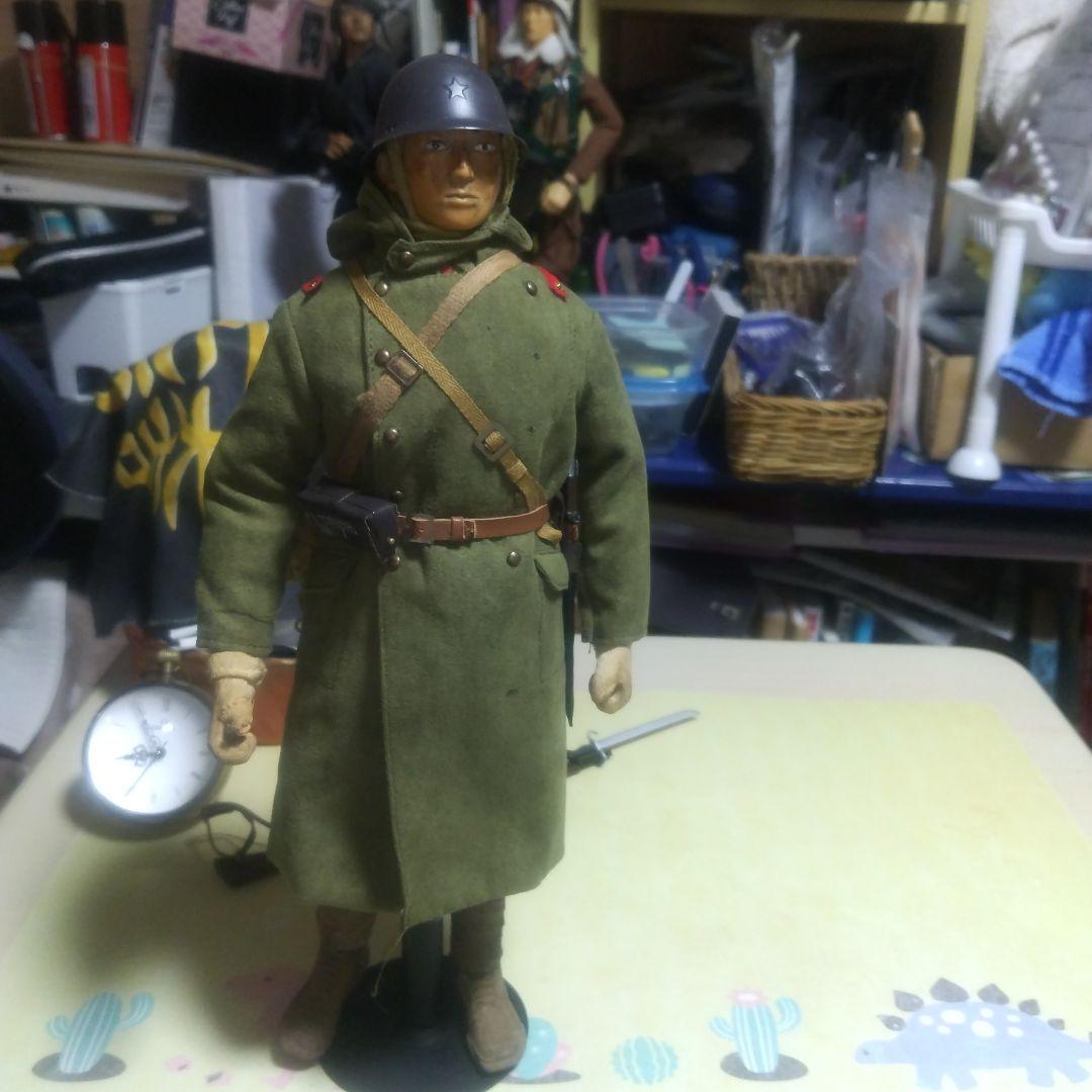 申戌や日本帝国陸軍歩兵冬季兵装ミリタリー フィギュア 1/6