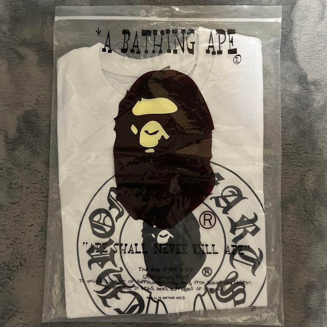 A BATHING APE Chrome HeartsTシャツ M