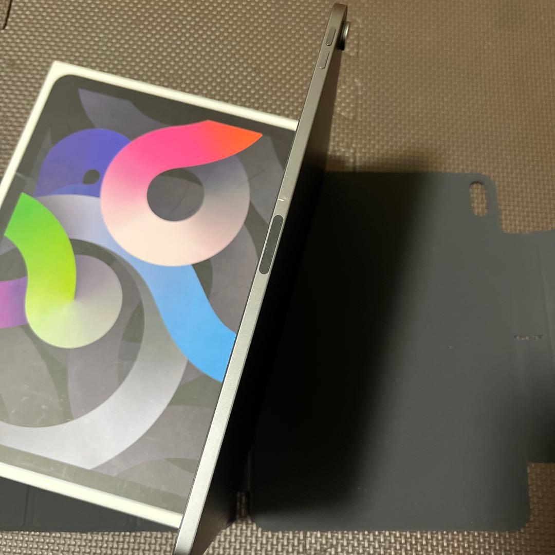 【値下げ】iPad Air 第4世代 スペースグレイ 92% 64GB おまけ付