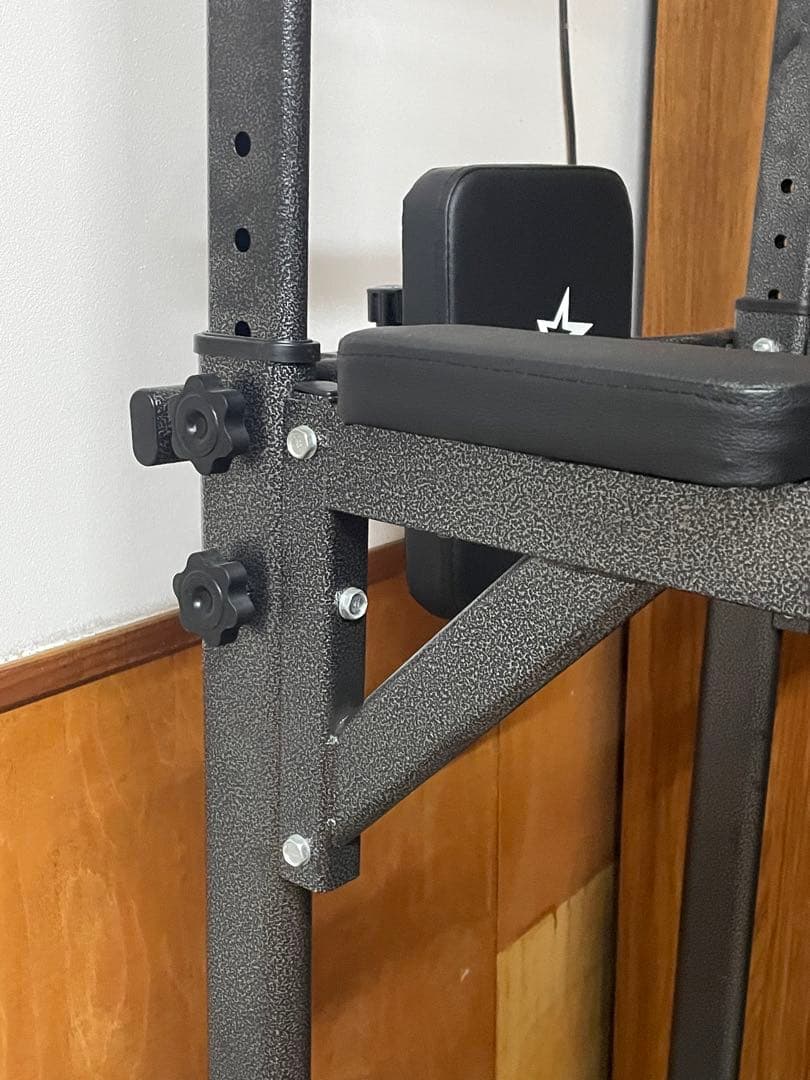 GOGOJUMP 懸垂マシン耐荷重180kg 11段階高さ調整 多機能筋トレ器具