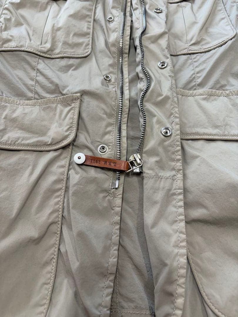 LBM1911 ストレッチナイロン M-65 ブルゾン カーキベージュ 44