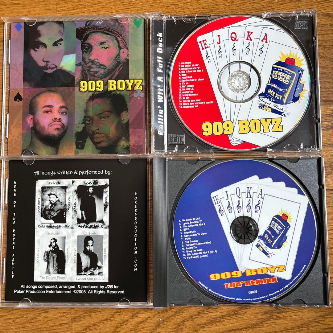 洋楽 909 BOYZ  Flush & Tha' Remixx CD