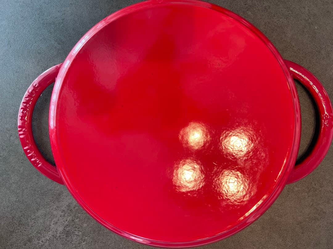ストウブ staub ピュアグリル ラウンド 26cm チェリー