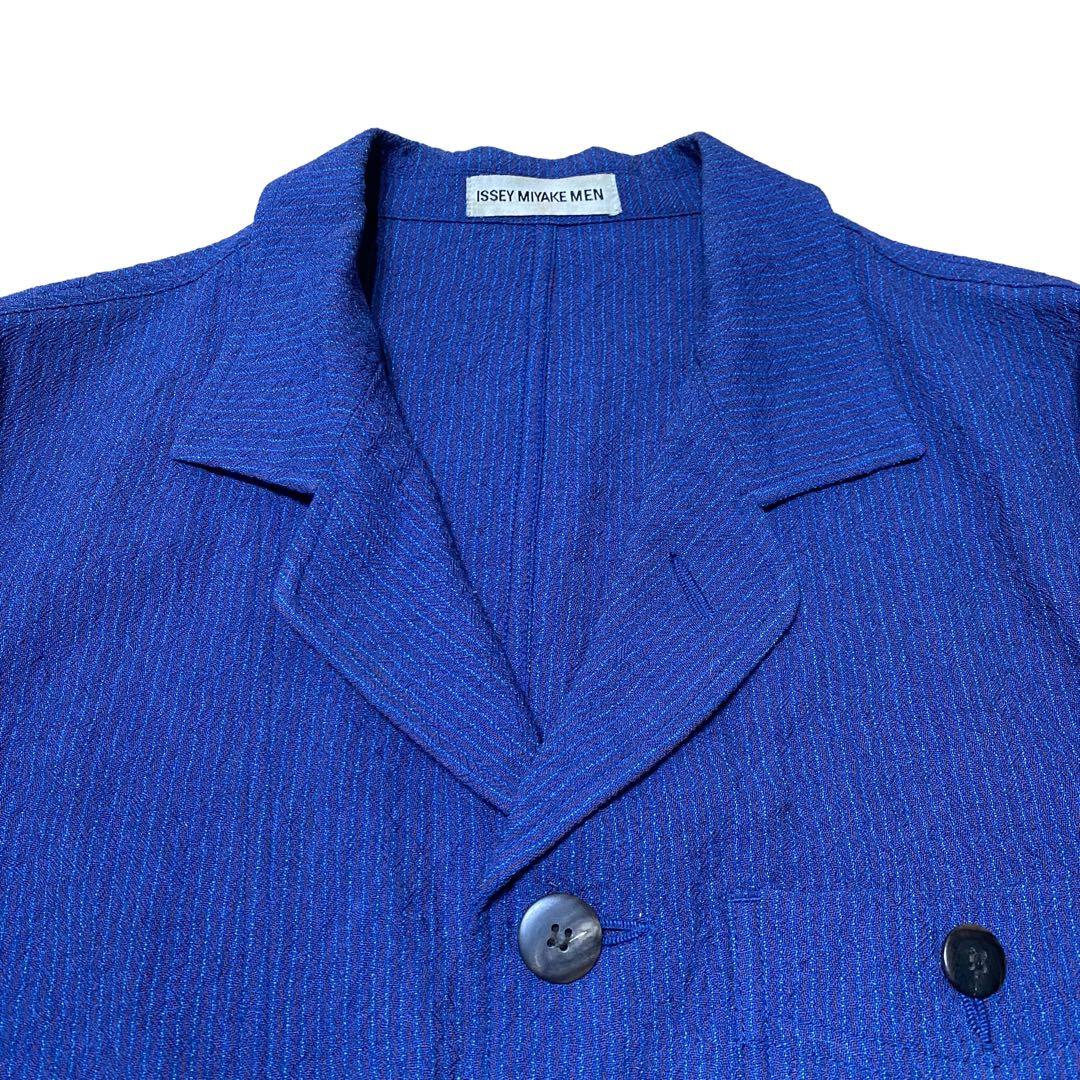 ISSEY MIYAKE MEN 90s 98SS ストライプ ジャケット