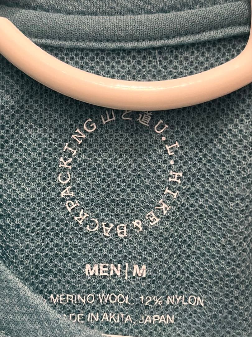 山と道　DF Mesh Merino Sleeveless Mサイズ