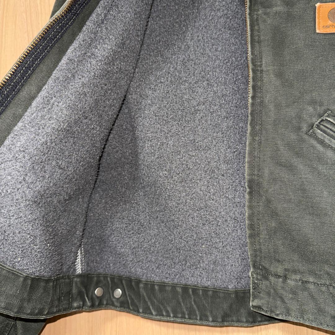 Carhartt デトロイトジャケットSサイズ J97 モスグリーン
