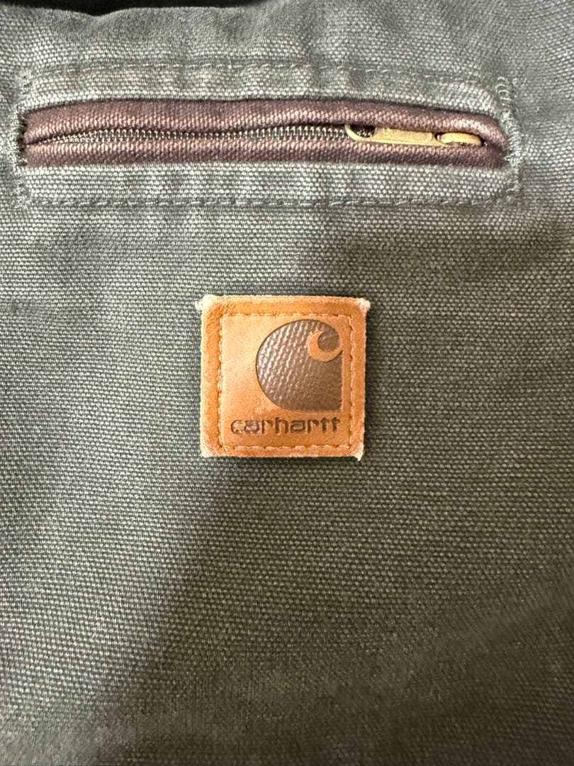 Carhartt デトロイトジャケットSサイズ J97 モスグリーン