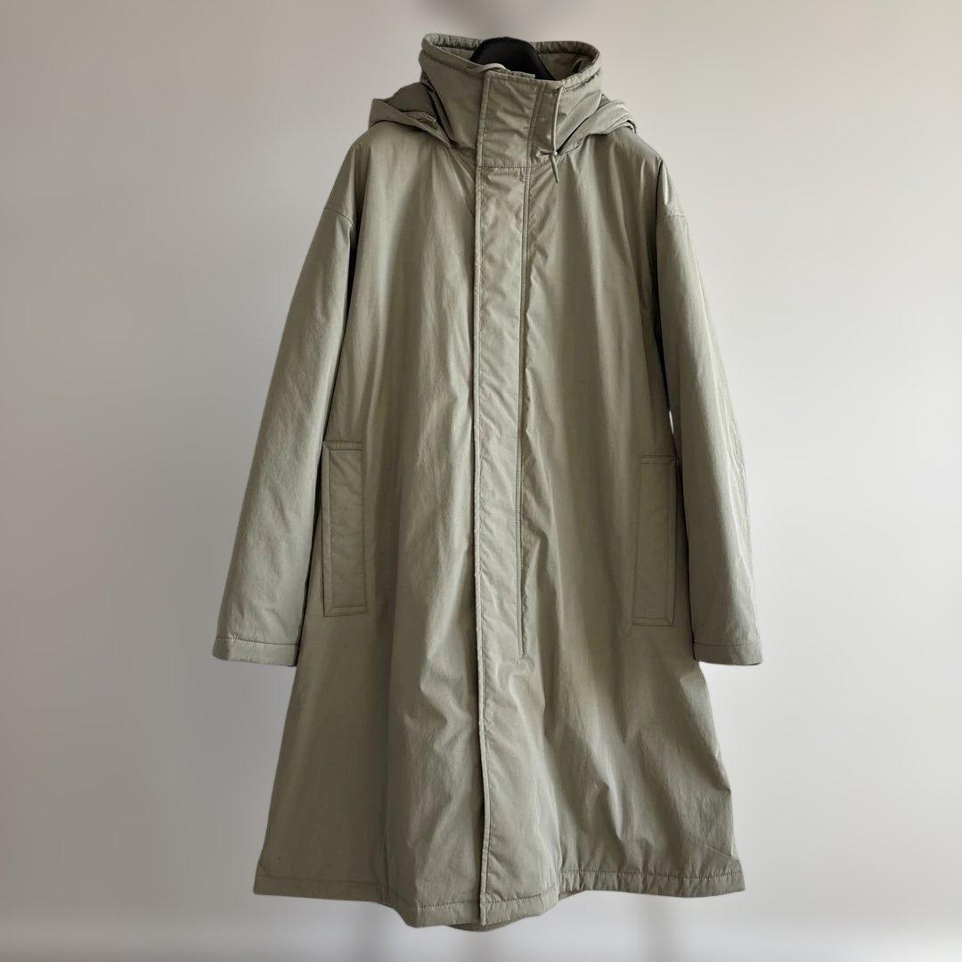 UNIQLO C フーデットコード Lサイズ KHAKI ユニクロ