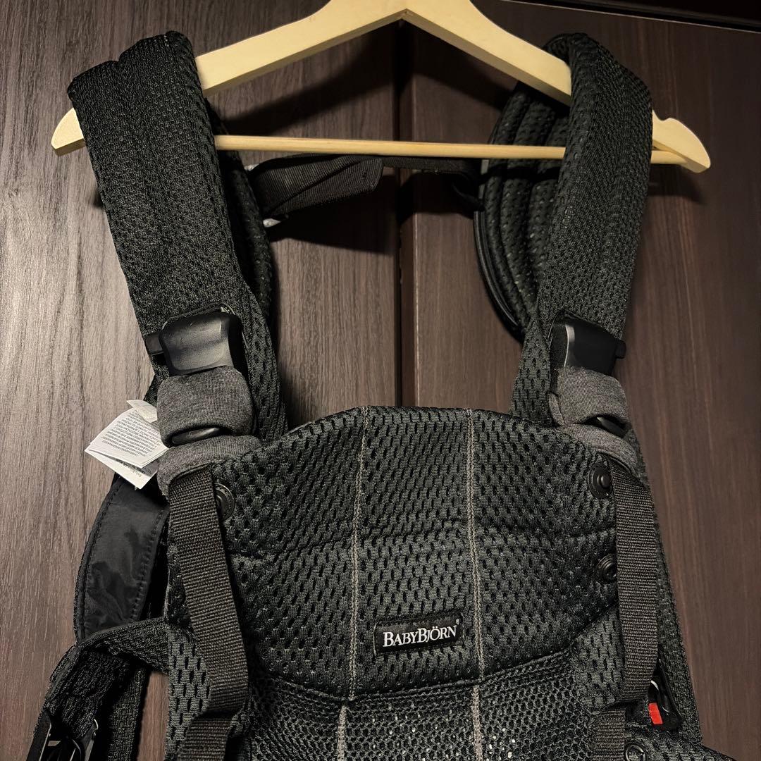【美品】抱っこ紐 BABY BJORN ベビージョルン ハーモニー ブラック