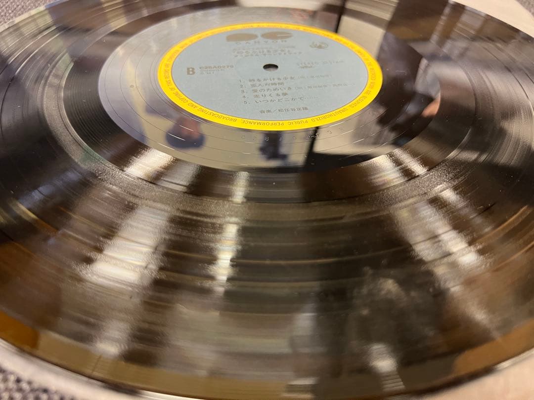 時をかける少女 サントラ LP 1983 帯付 フォト付 C28A0279
