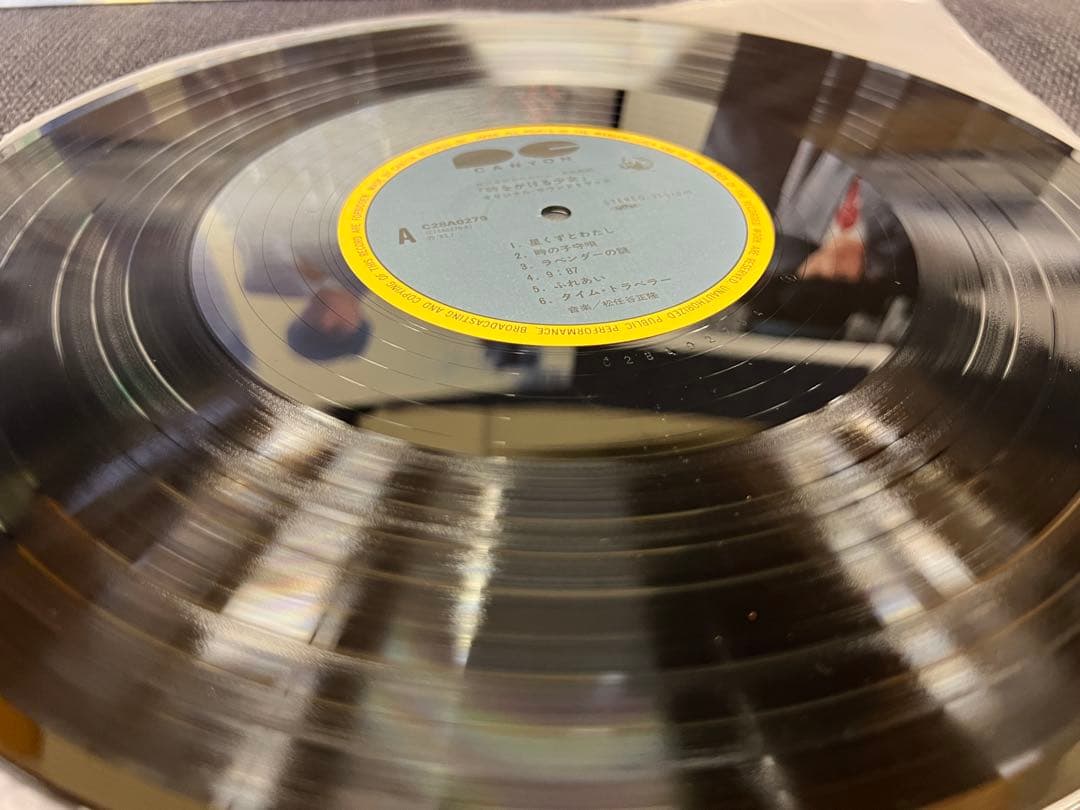 時をかける少女 サントラ LP 1983 帯付 フォト付 C28A0279
