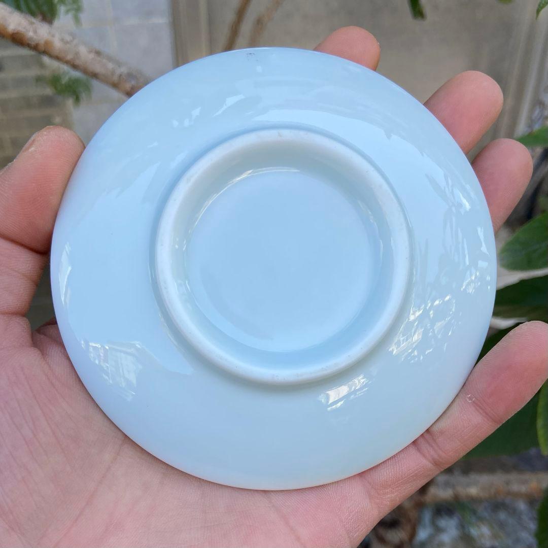 中国茶器 梅花三才蓋碗 茶器 茶道具 煎茶器 新品未使用