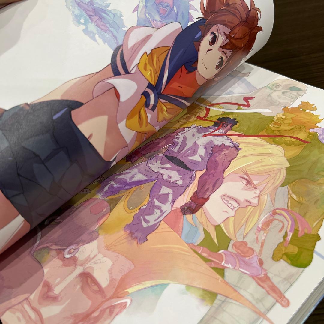 ［初版］ストリートファイターアートワークス極 画集 イラスト集 カプコン