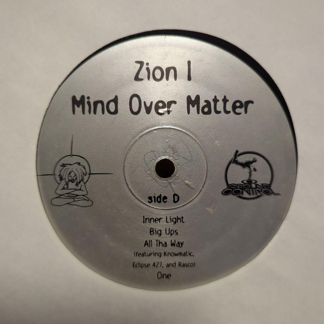 洋楽 zion i /mind over matter 2LP