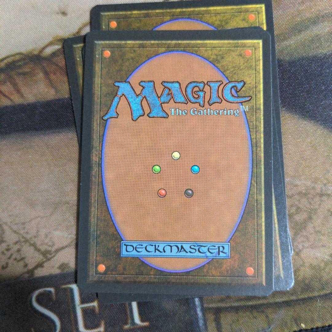 MTG　稲妻/Lightning Bolt　4版黒枠　4枚セット