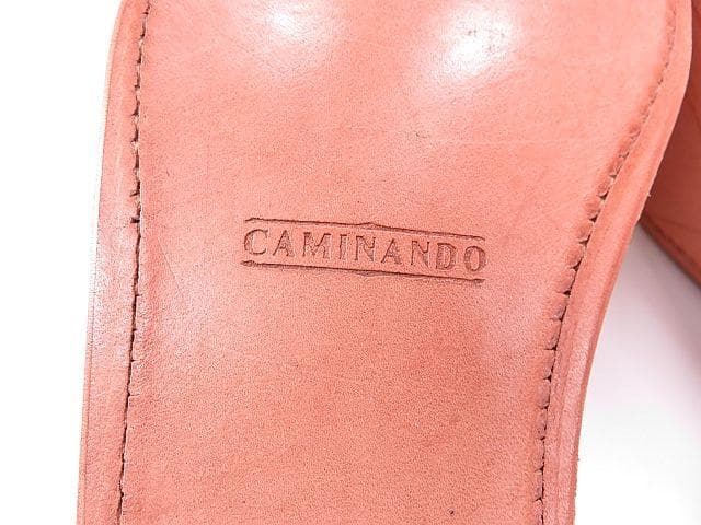 【値下げ】カミナンド　ビジネスシューズ　靴　タッセル付き　ベージュ　25.5cm