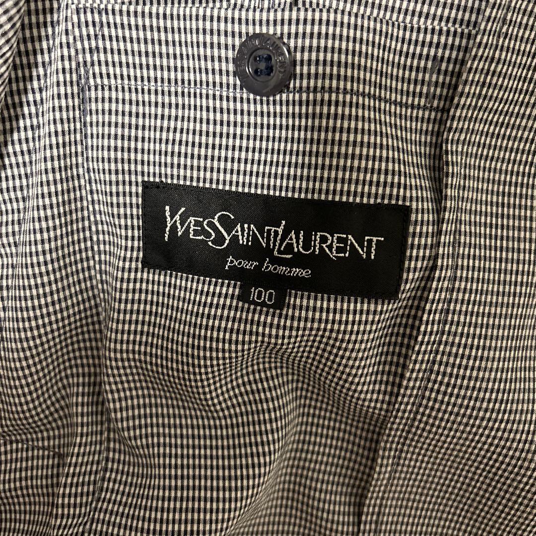 Yves Saint Laurent チェック柄 ジャンパー 100