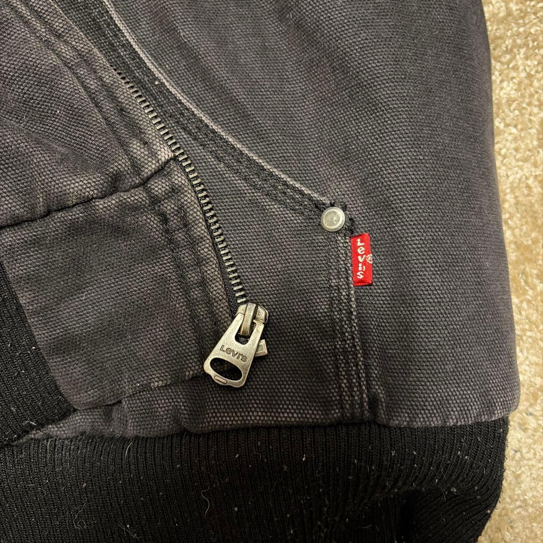 vintage 90s 00s Levi's フードジャケット 裏ボア ブラック