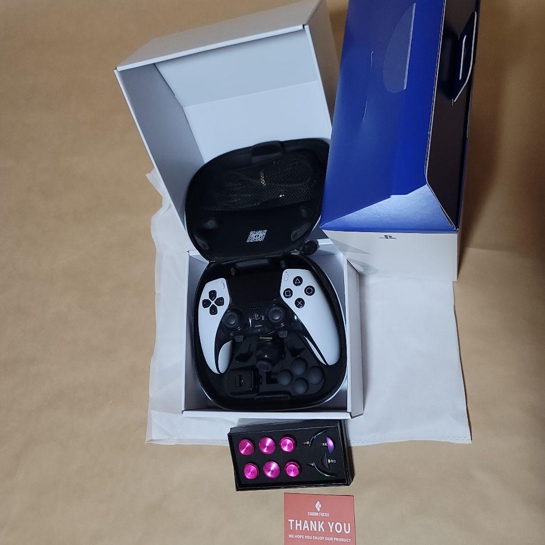 美品:3点セットDualSense Edge ワイヤレスコントローラー