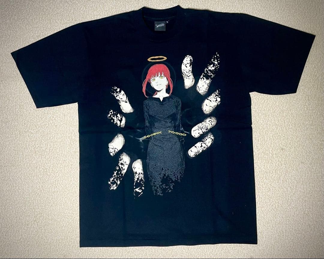 チェンソーマン　マキマ　Tシャツ　Lサイズ　ヴィンテージ　アニメ　漫画　闇の悪魔