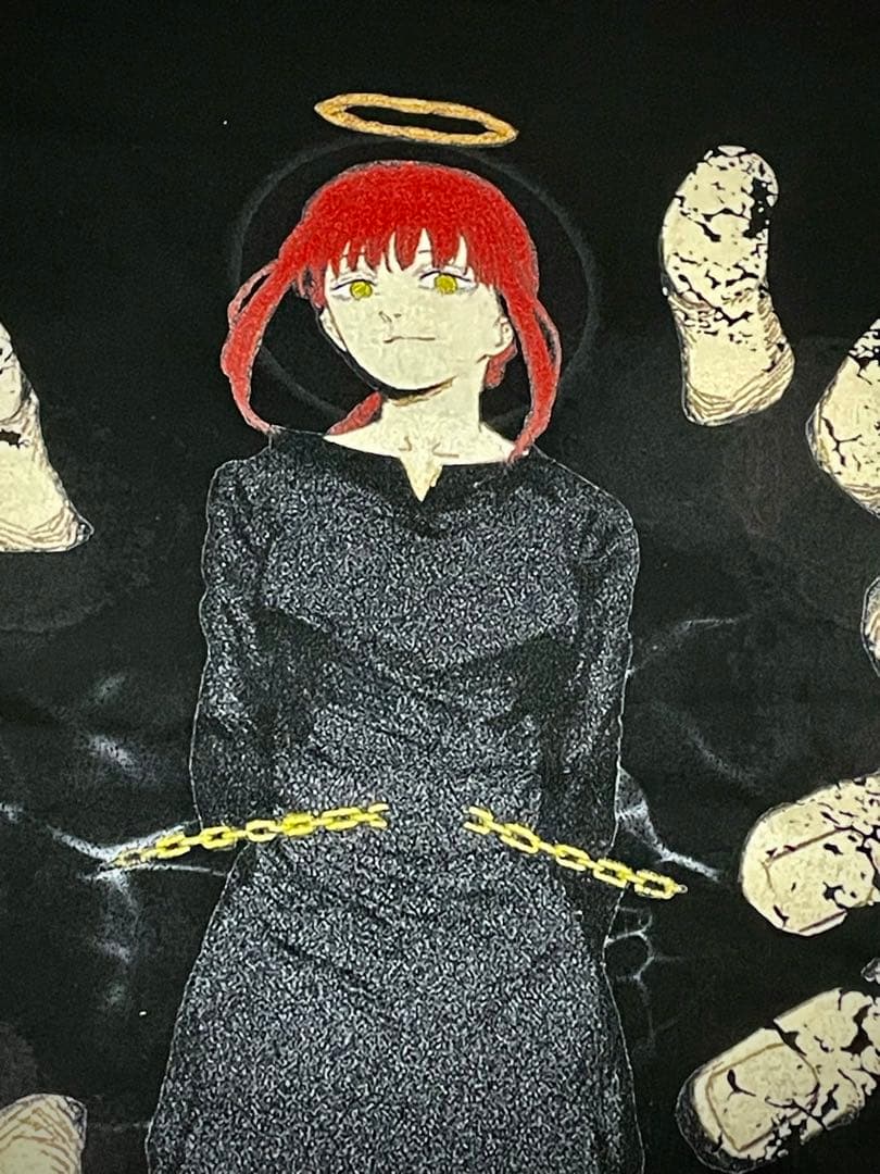 チェンソーマン　マキマ　Tシャツ　Lサイズ　ヴィンテージ　アニメ　漫画　闇の悪魔