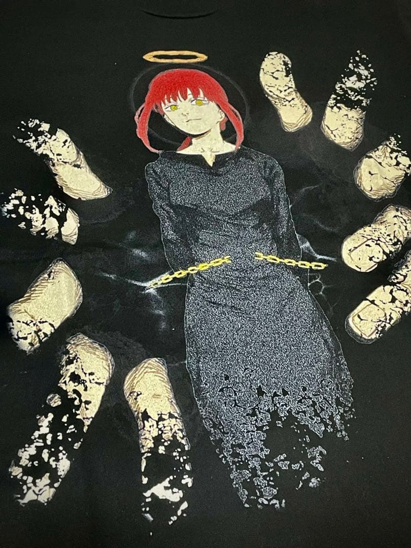 チェンソーマン　マキマ　Tシャツ　Lサイズ　ヴィンテージ　アニメ　漫画　闇の悪魔