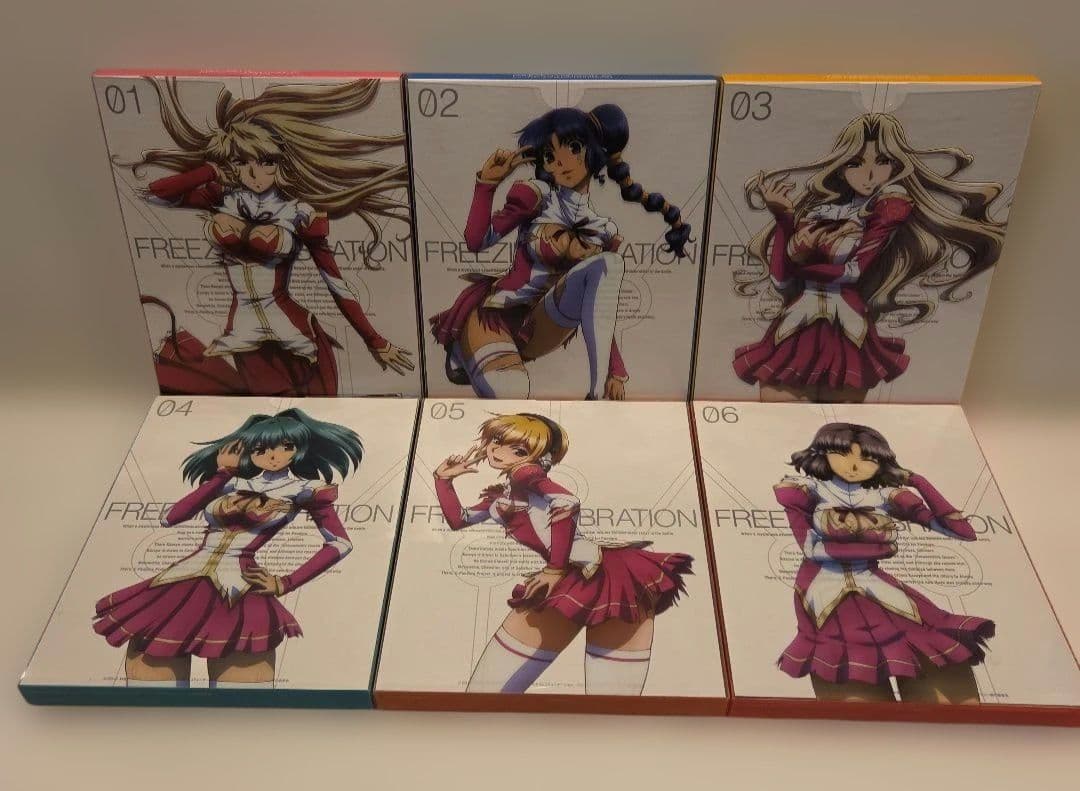 フリージングバイブレーション 初回全6巻 DVD