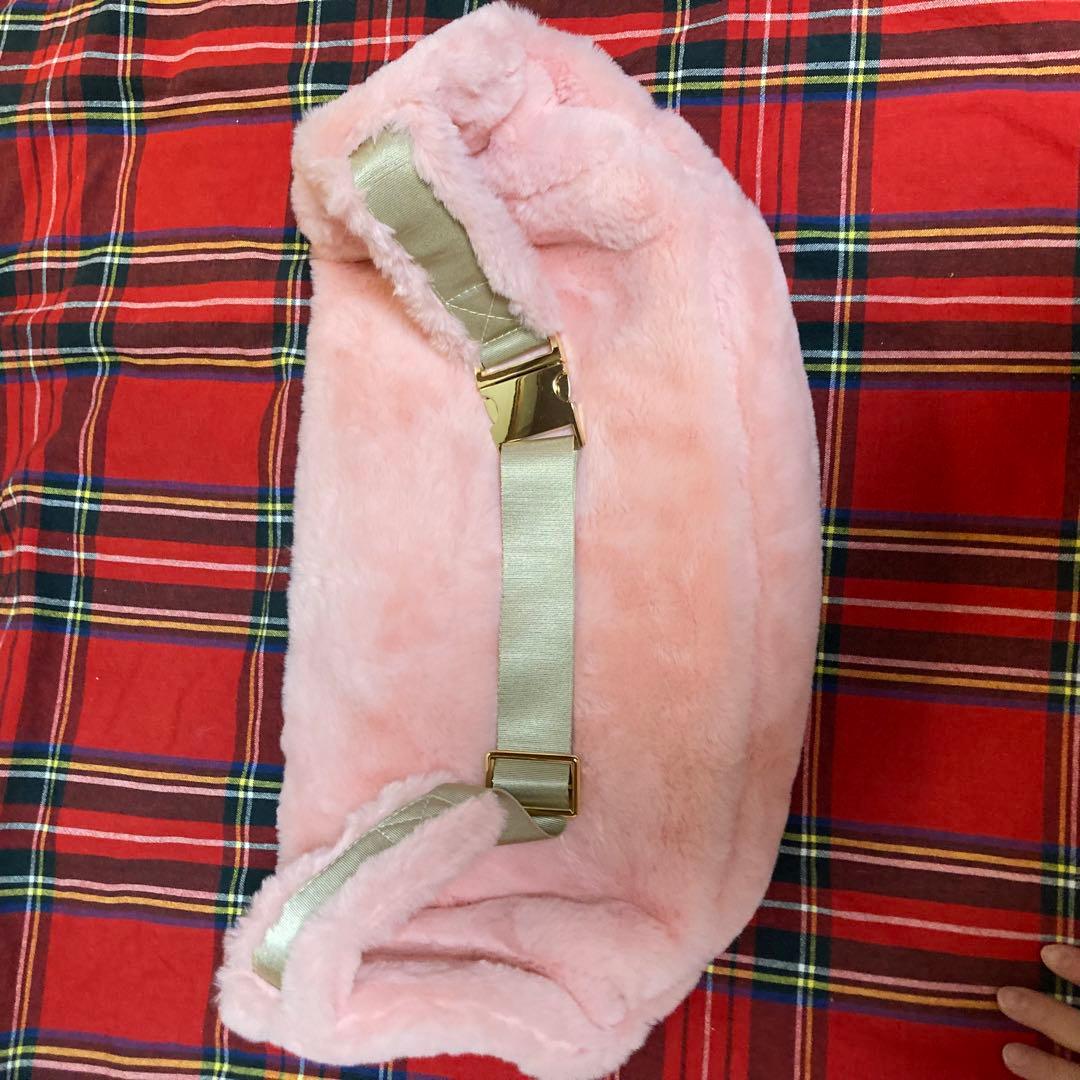 Wooflink HUG ME BAG FUR ウーフリンク　ピンクファー　新品