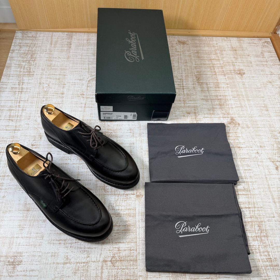 美品　Paraboot CHAMBORD シャンボード UK7.5 ブラック