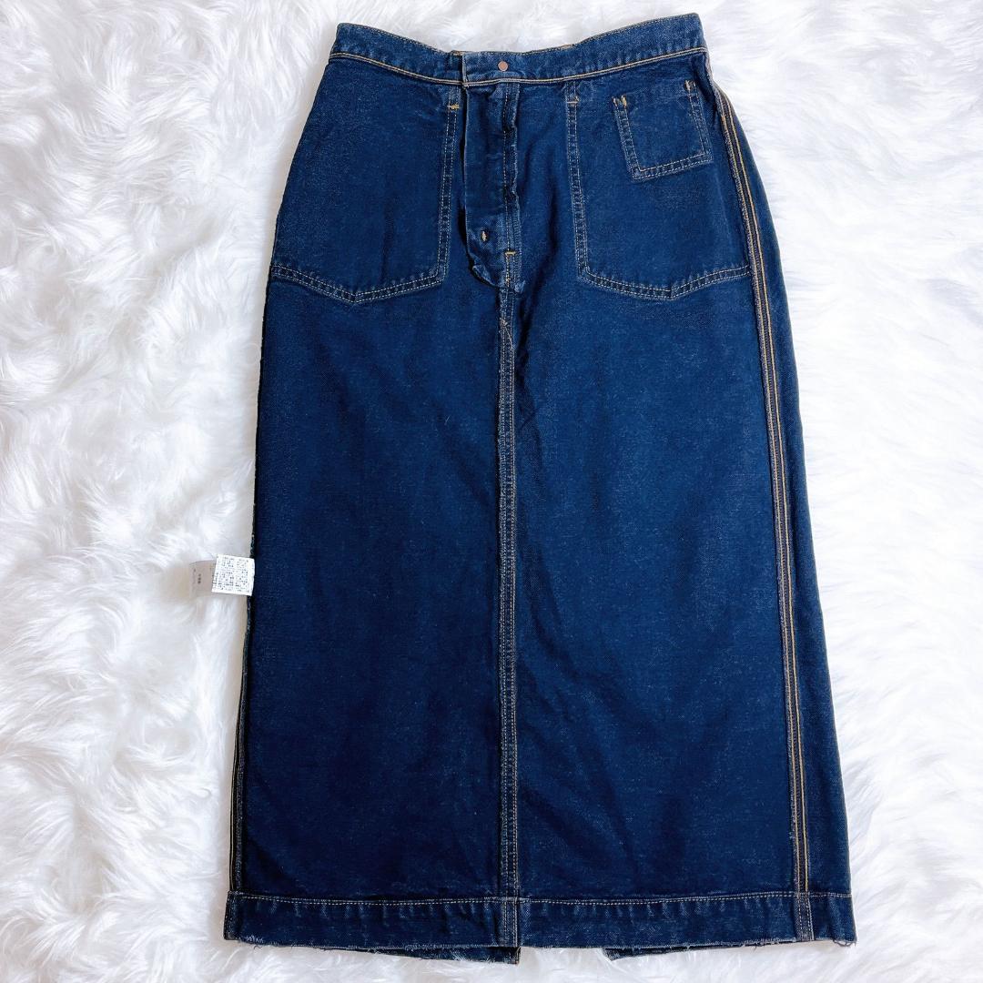 スピックアンドスパン　25SS　5 1/2　DUCK SKIRT　28サイズ