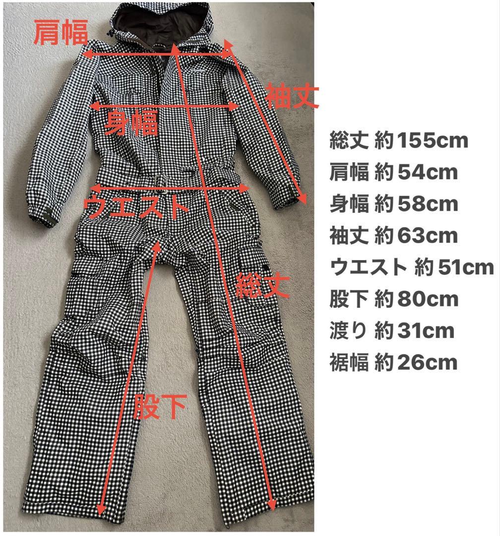 smaque×kicks スノボーウェア Ｍサイズ ツナギ ワンピース