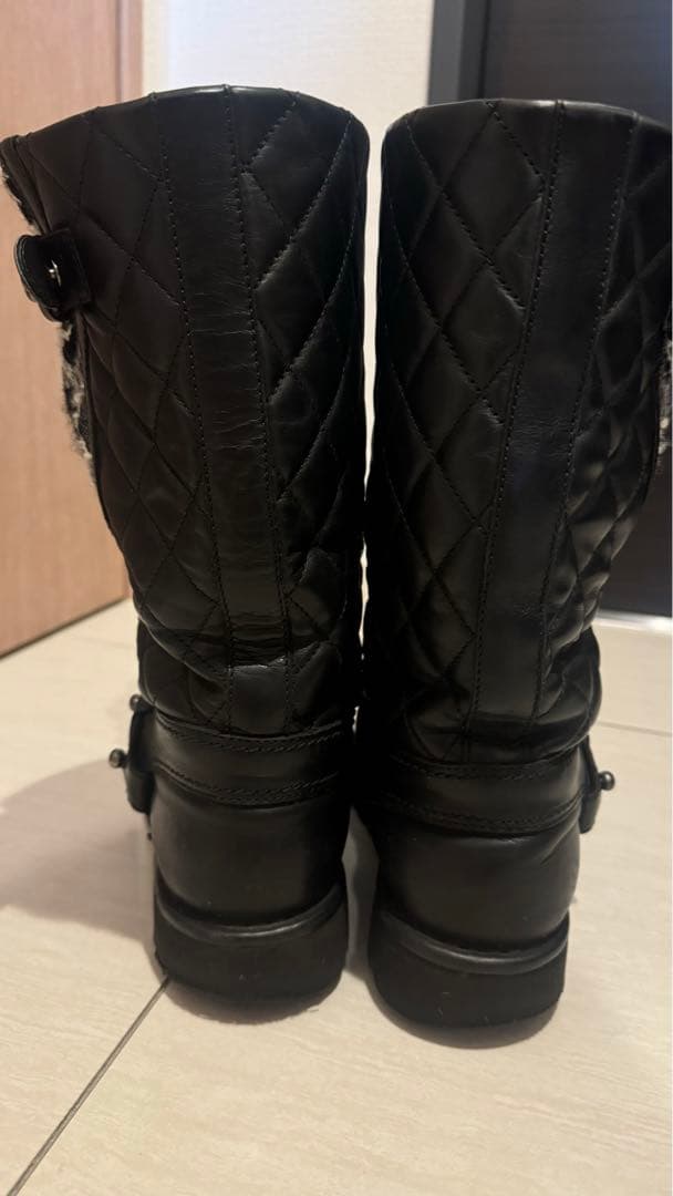 CHANEL レア　キルティングブーツ　37