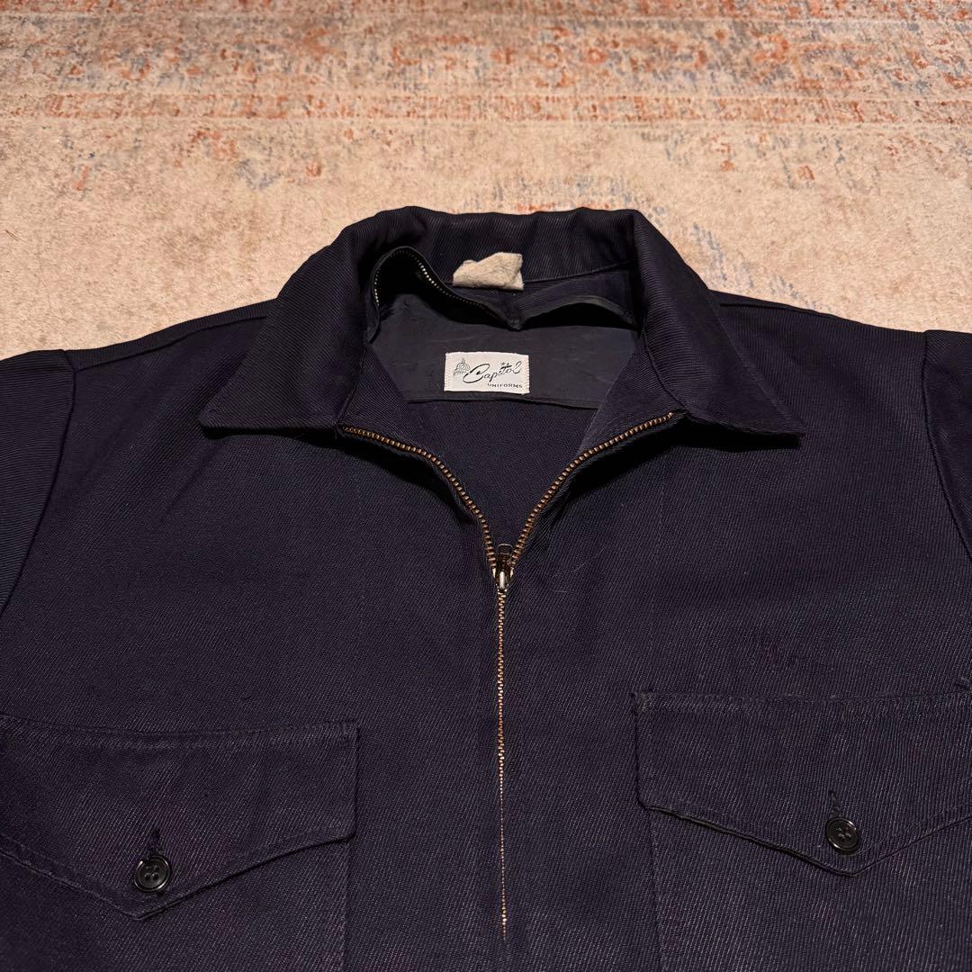 【60s-70s】Capitol UNIFORMS ジャケット TALON 短丈