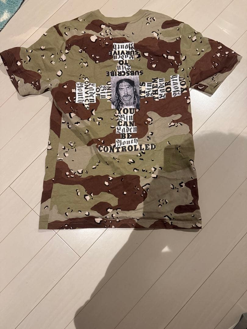 supremeTシャツ 迷彩　美品