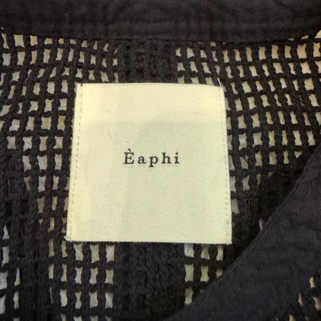 トップス Eaphi COTTON NET TAPE EMBROIDERY JACKET