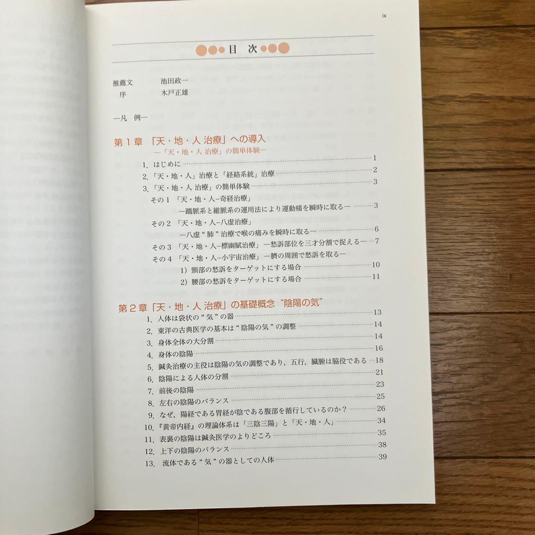 ほぼ新品　天地人 治療 木戸正雄著