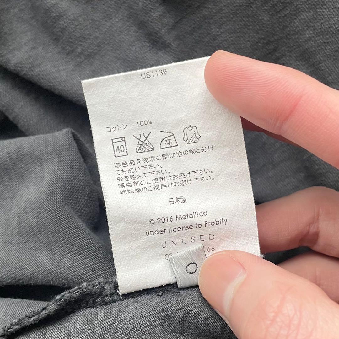 【UNUSED/アンユーズド】別注LLICAプリントTシャツ