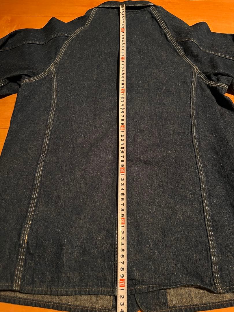 【極美品】orSlow 1950's COVERALL 濃　オアスロウ