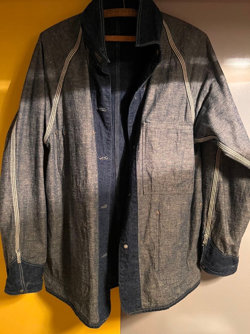 【極美品】orSlow 1950's COVERALL 濃　オアスロウ