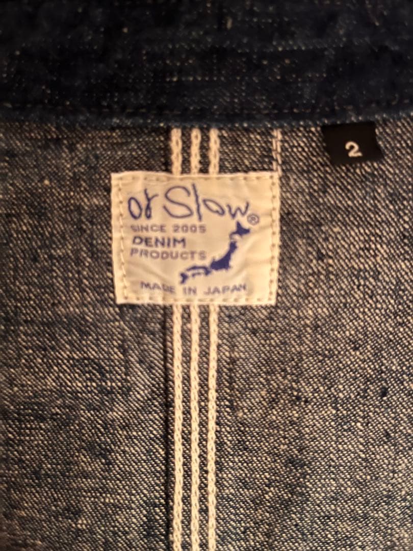 【極美品】orSlow 1950's COVERALL 濃　オアスロウ
