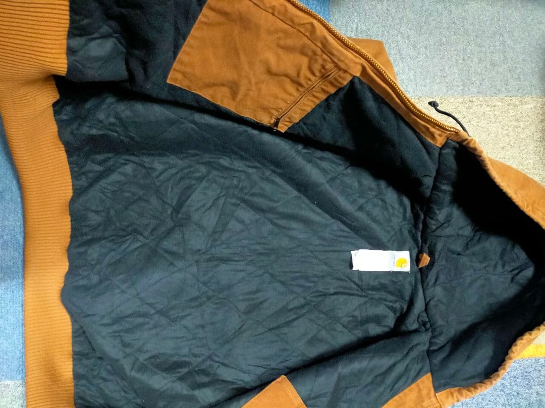 Carhartt　企業ロゴ　ダック生地パーカー　【2XL】