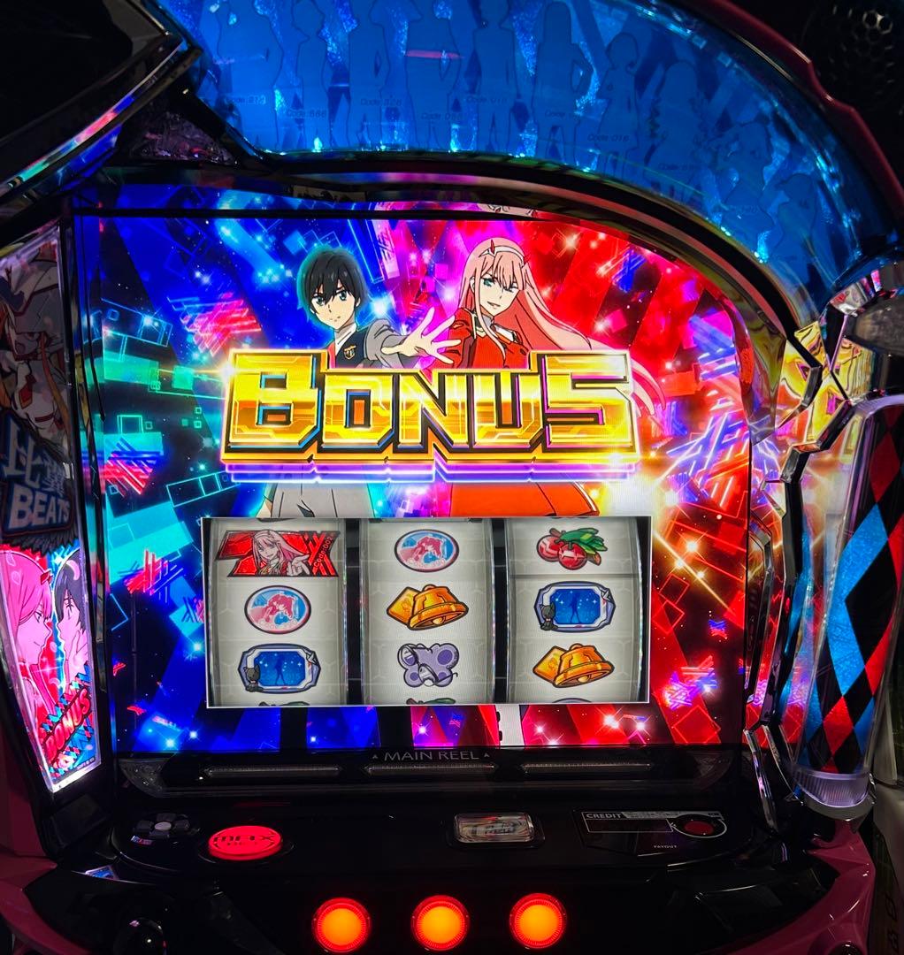 パチスロ実機 ダーリンインザフランキス スマスロユニット　オートプレイ機能付き